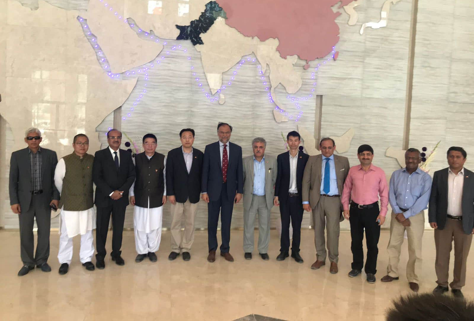 Pakistani and Chinese Media officials Visit to Gwadar with Minister PD&R/Interior 19-03-2018
